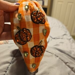 Orange Pumpkin Kids Headband